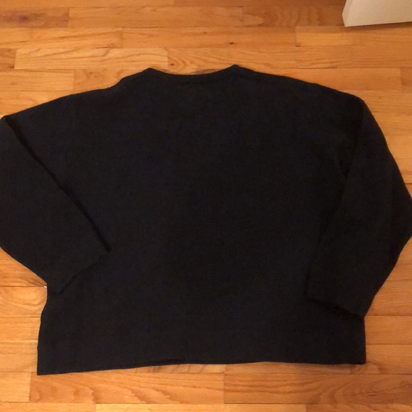 Polo sweartshirt/sweater with fleece backing - Picture 4 of 4